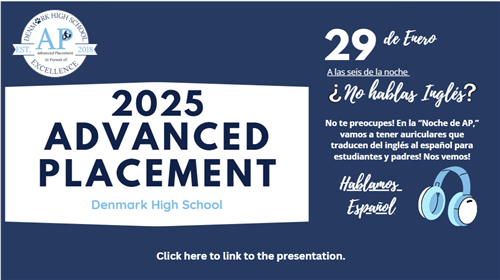AP Night Presentation